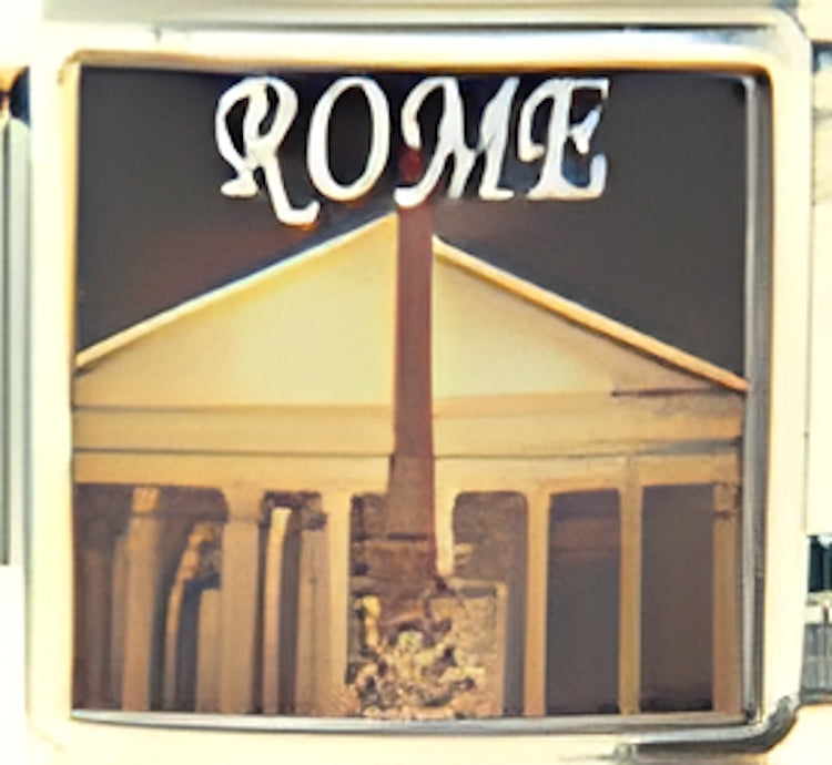 Rome with Pantheon Photo Charm
