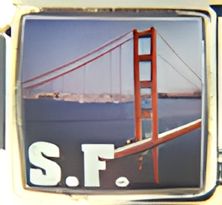 San Francisco Bridge With SF Photo Charm