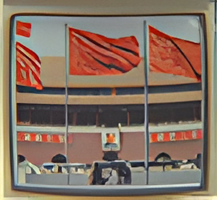 Tiananmen Square Photo Charm