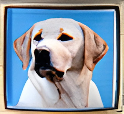 Yellow Lab Photo Charm