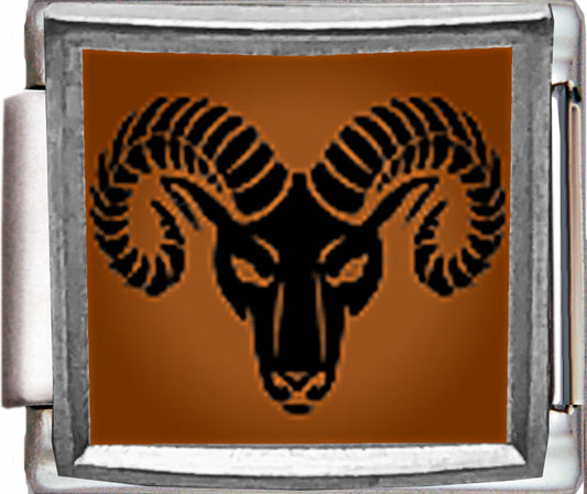 Zodiac Aries Photo Charm