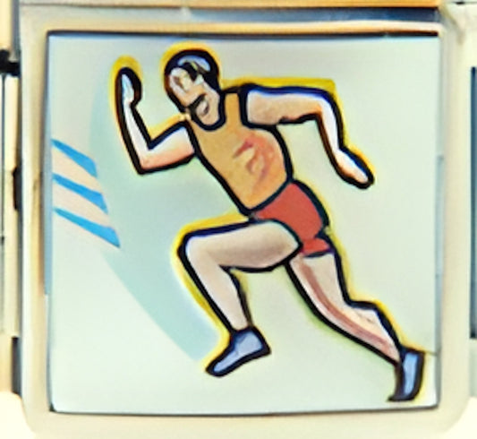 Single Runner Photo Charm