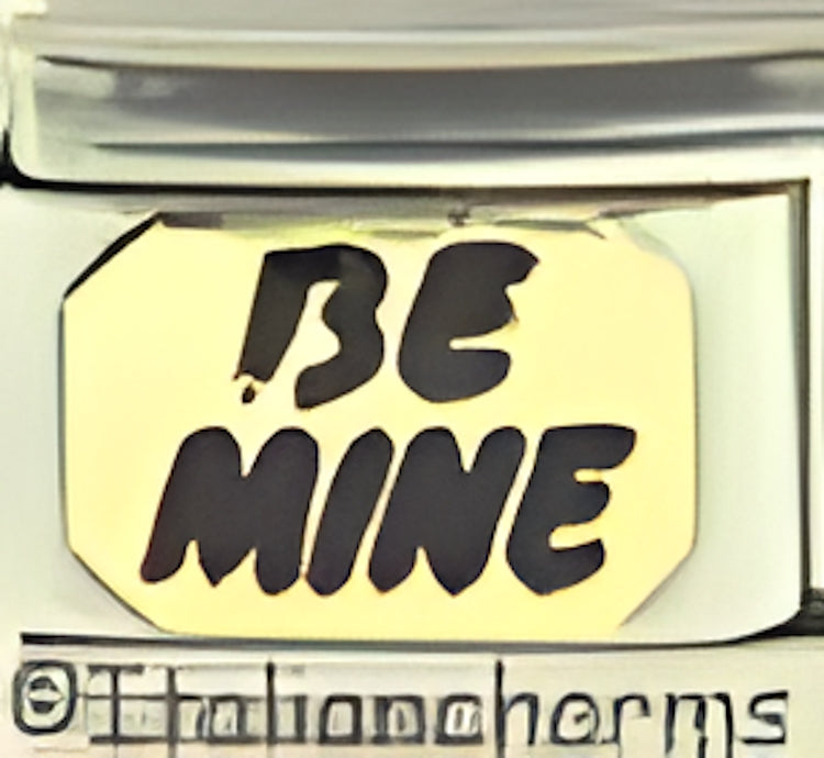 Black Be Mine on Gold