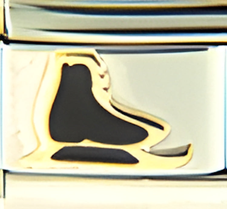 Fashionable Black Ice Skate