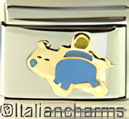 Blue Piggy Bank