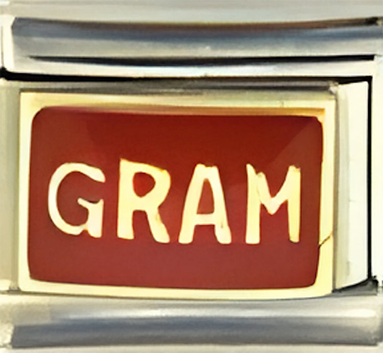 Gram on Red