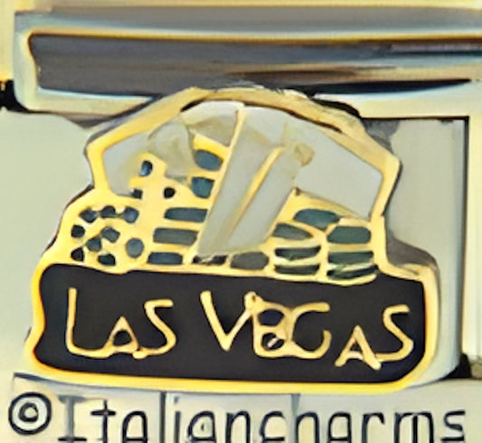 Hand of Cards with Las Vegas Text