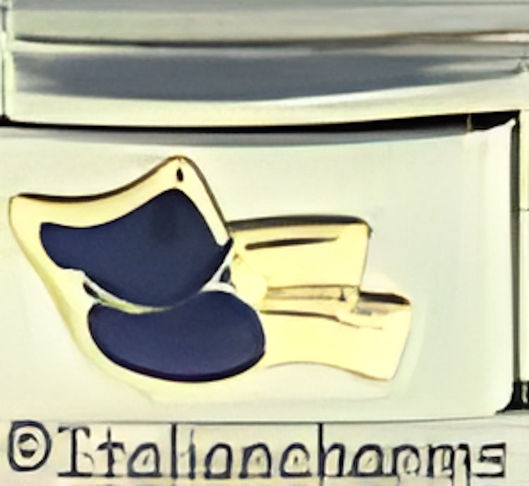 Navy Blue Dutch Clogs