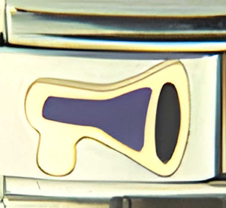 Purple Megaphone with Black