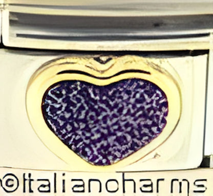 Purple Sparkle Heart