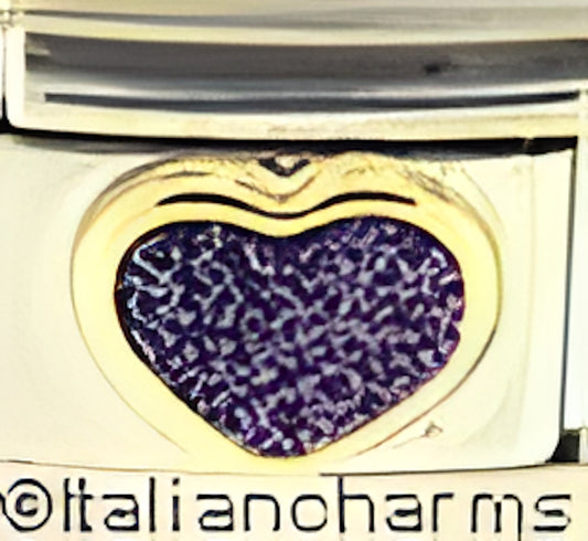 Purple Sparkle Heart