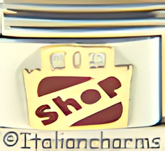 Red Bag with Shop