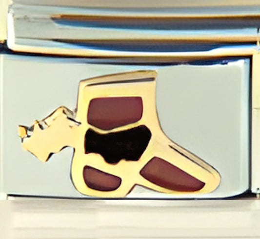 Red Boot with Spur