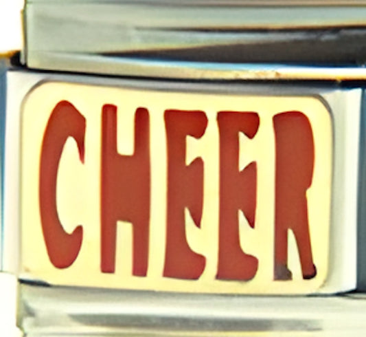 Red Cheer Text