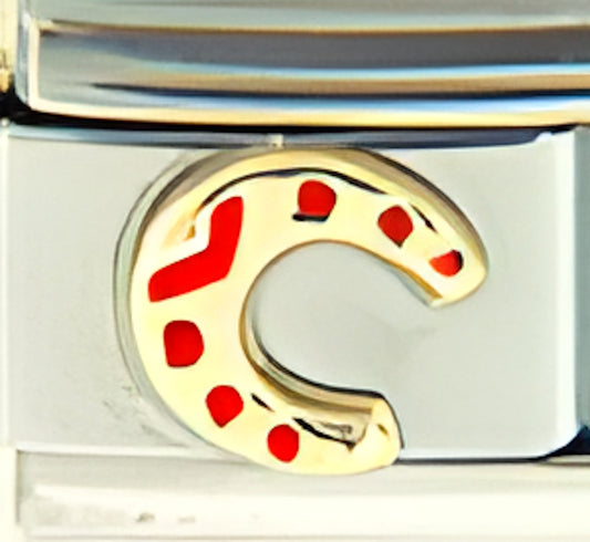 Horseshoe With Red