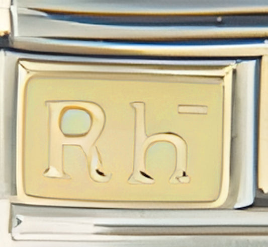 Rh Blood Type on Yellow