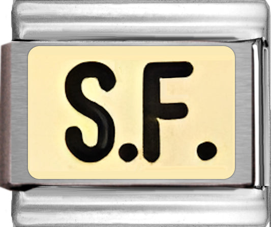 SF San Francisco on Gold