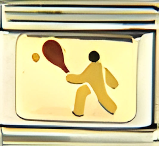 Yellow Tennis Player
