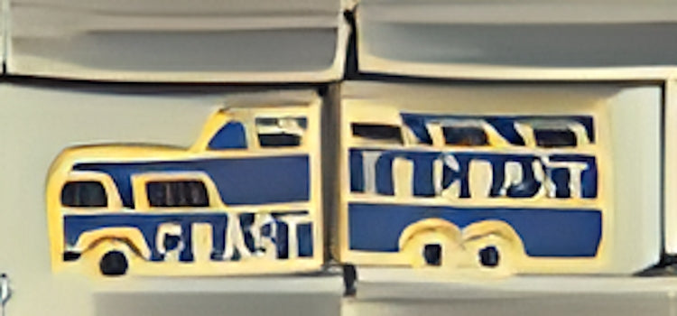 Multi Link Blue Bus Coast to Coast