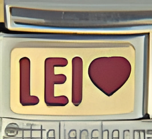 Lei with Heart