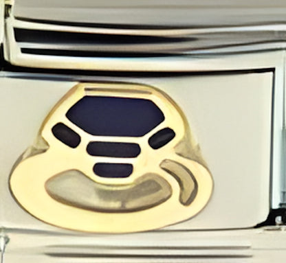 September Sapphire Enamel Ring