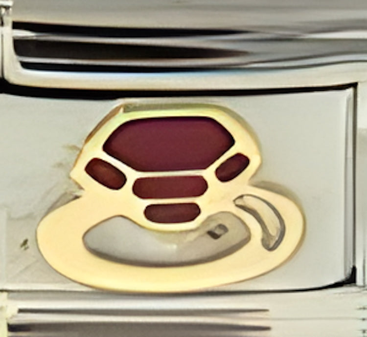 July Ruby Enamel Ring