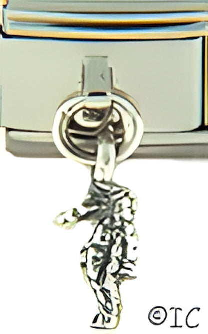 Dangle Sterling Sea Horse