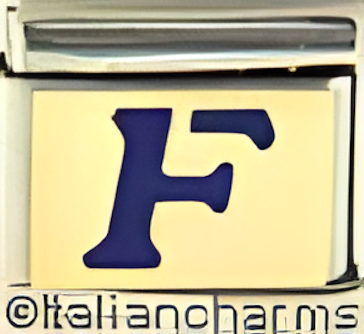 Blue Letter F