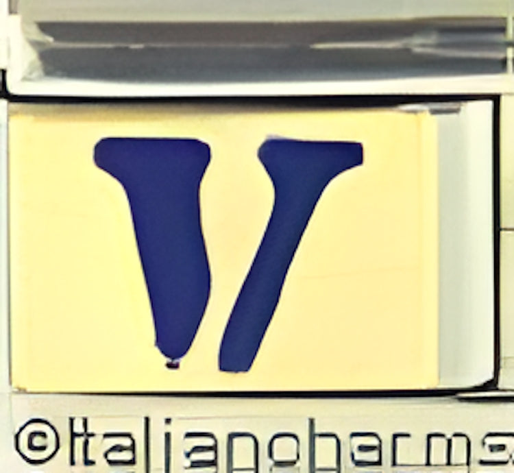 Blue Letter V