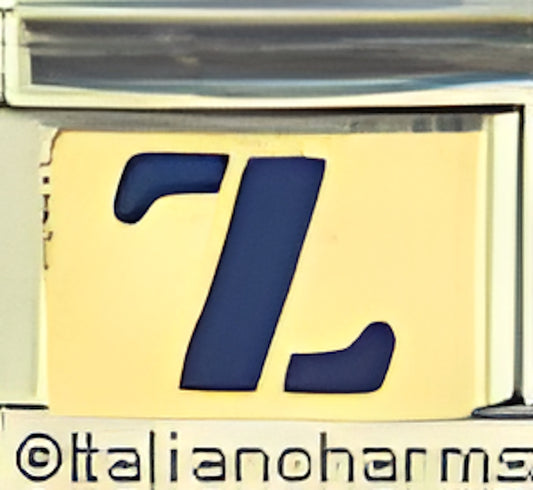 Blue Letter Z