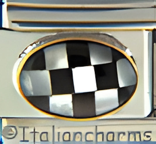 Black Checkerboard Stone