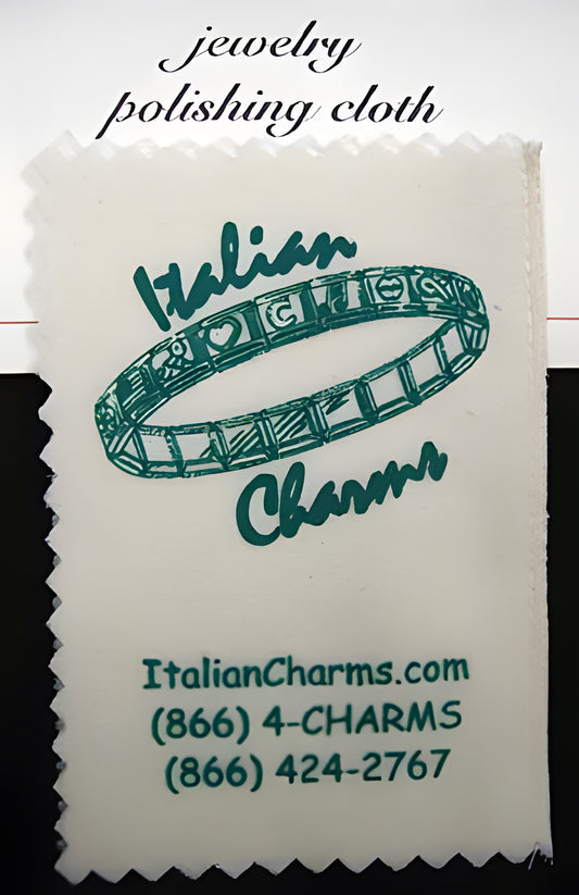 Jewelry polishing cloth - Inner chemically treated layer outeRed and Blueuffing cloth