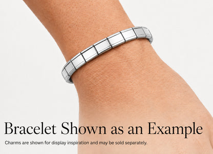 Gold Center and Edges Starter Bracelet - Choose Your Size