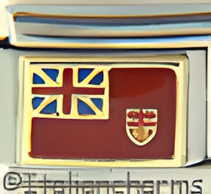 Ontario Flag with Blue Union Jack