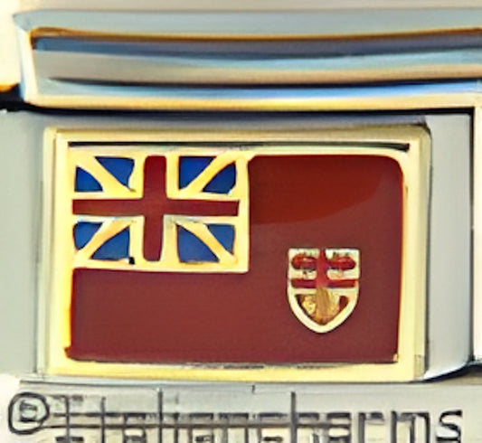 Ontario Flag with Blue Union Jack