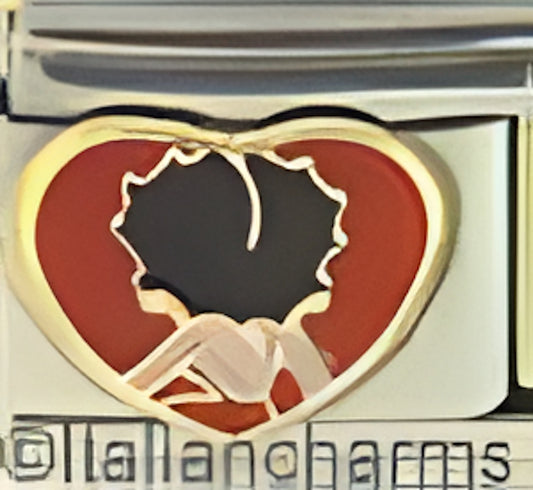 Betty Boop with Red Heart