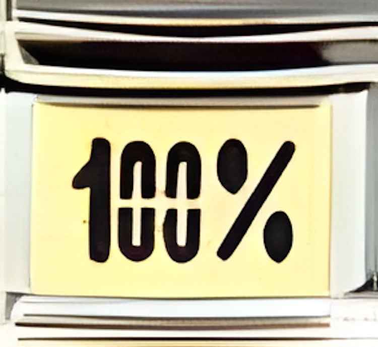 100 Percent in Black