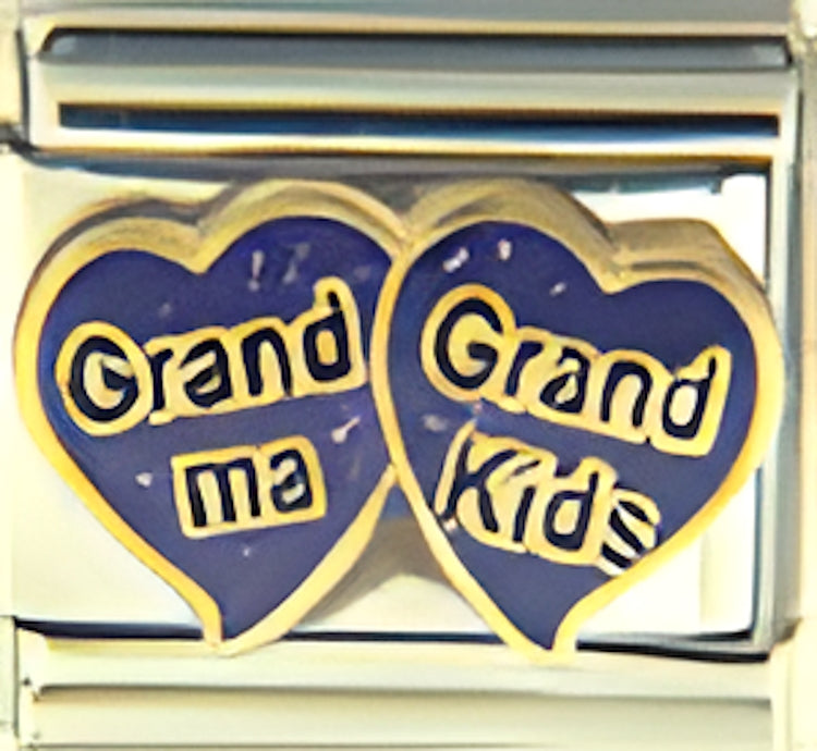 Grandma Grandkids on Purple Hearts