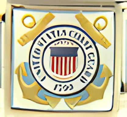 US Coast Guard Photo Charm