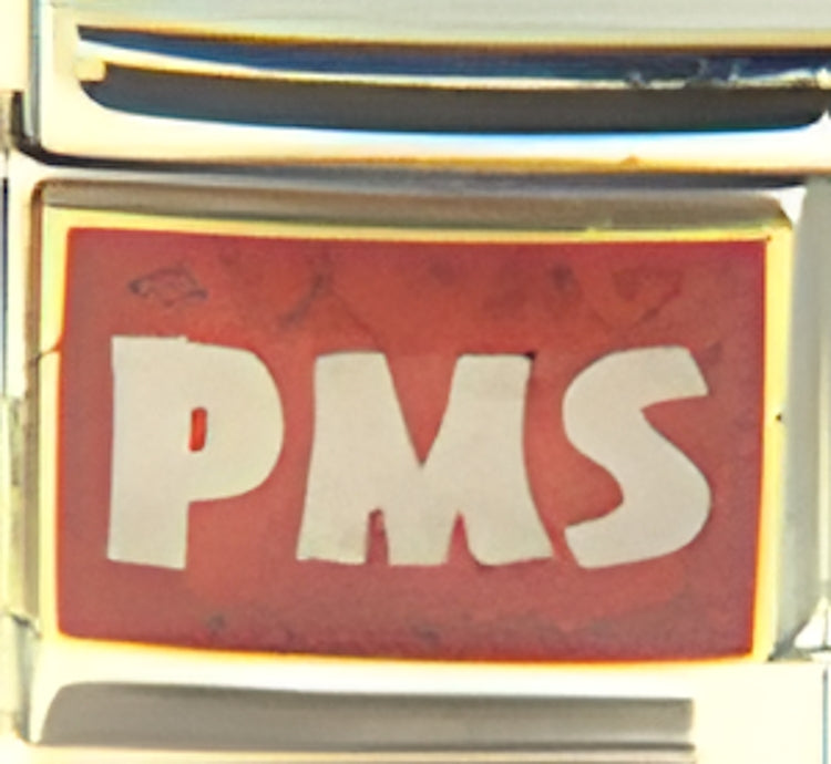 PMS on Sparkle Red