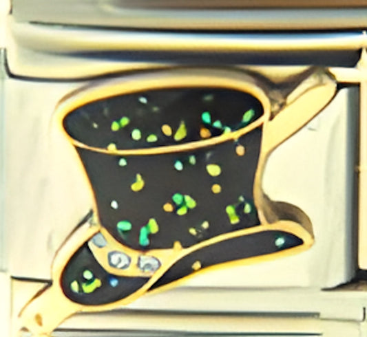 Sparkle Green Top Hat