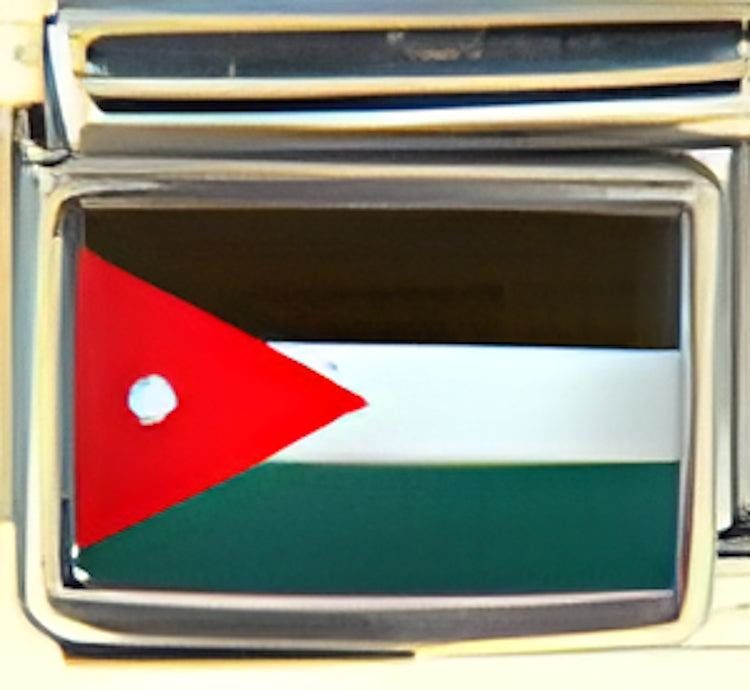 Jordan Flag Photo Charm