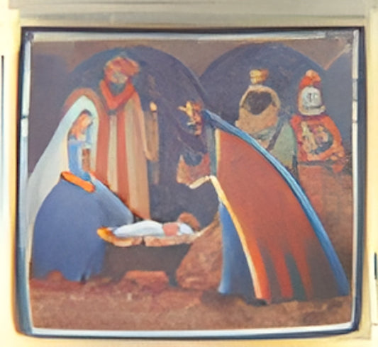 Nativity Scene Photo Charm