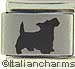 FINAL SALE Laser Scottie Dog